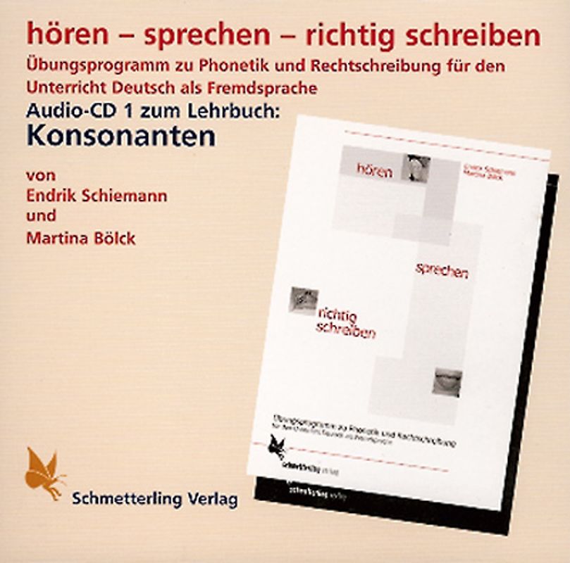 hören - sprechen - richtig schreiben. Audio-CD (Konsonanten)