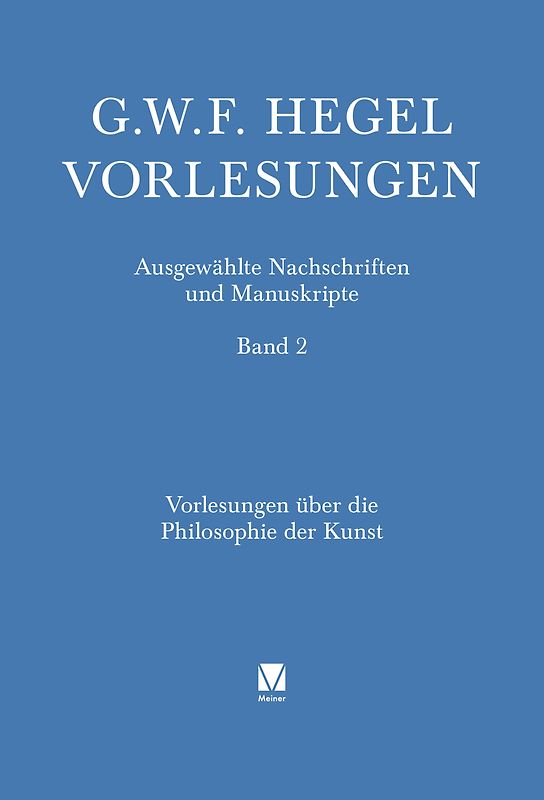 Vorlesungen über die Philosophie der Kunst