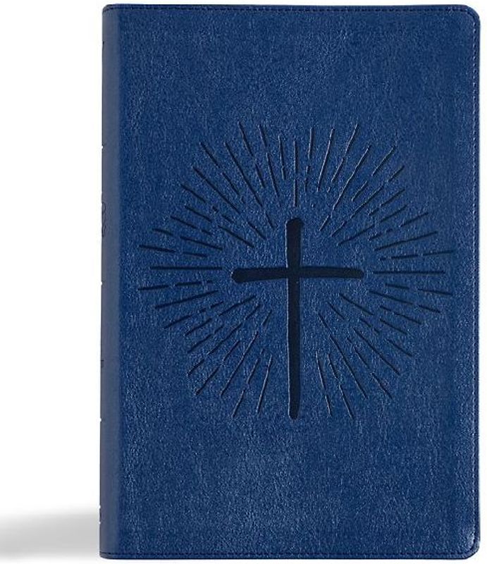 KJV One Big Story Bible, Royal Blue Leathertouch