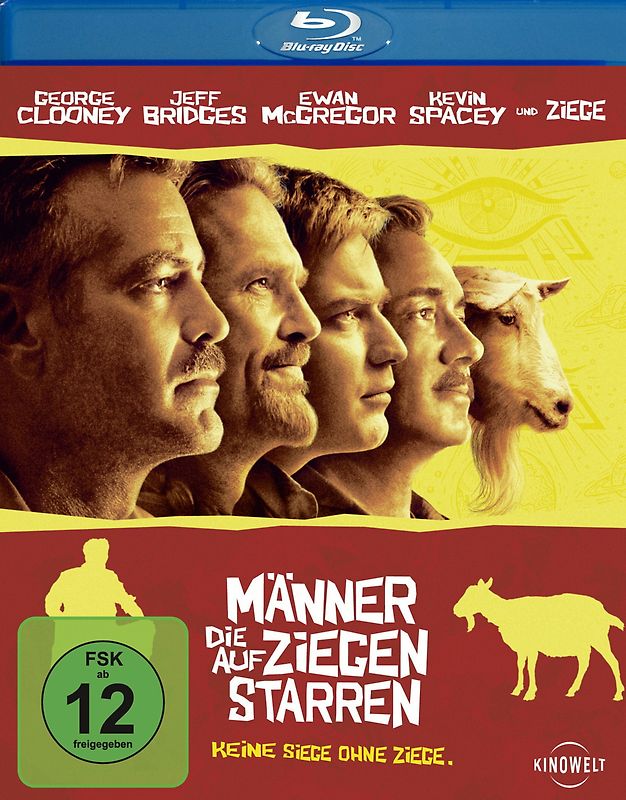 Männer, die auf Ziegen starren Blu-ray Disc