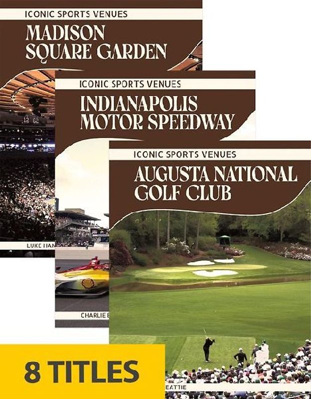 Iconic Sports Venues (Set of 8)