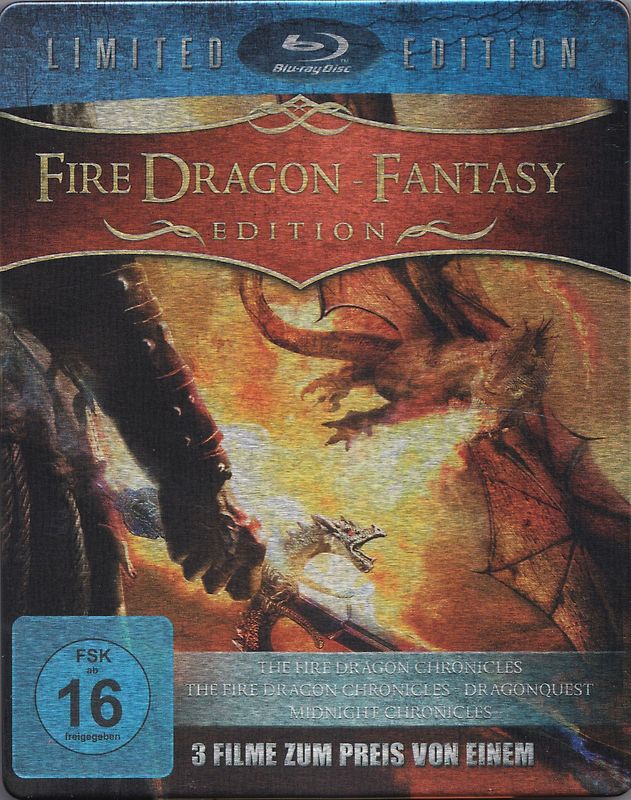 The Fire Dragon Fantasy Edition [Metal-Pack, Limited Edition] Blu-ray Disc