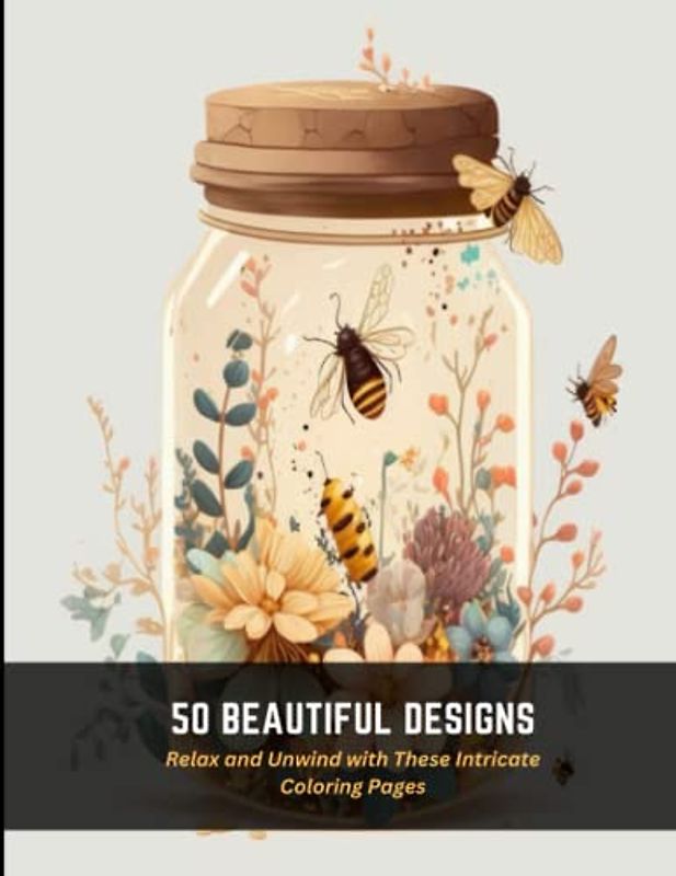 50 Beautiful Designs: Relax and Unwind with These Intricate Coloring Pages