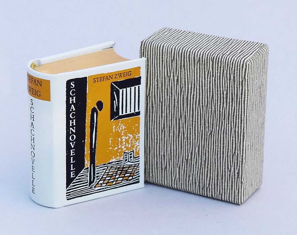 Schachnovelle (VORZUGSAUSGABE). Vorzugsausgabe mit Kopfgoldschnitt, limitiert und numeriert von 1 - 250