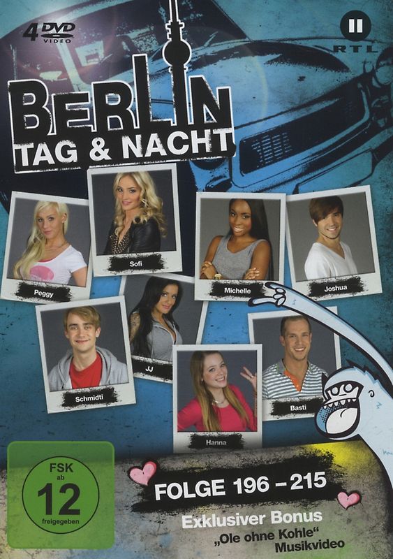 Berlin - Tag & Nacht: Staffel 11 - Folge 196-215 [4 DVDs] DVD