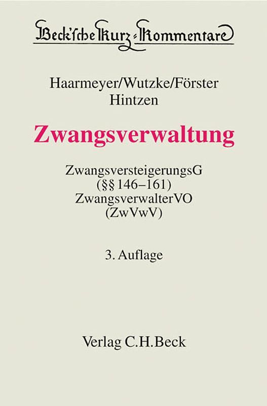 Zwangsverwaltung