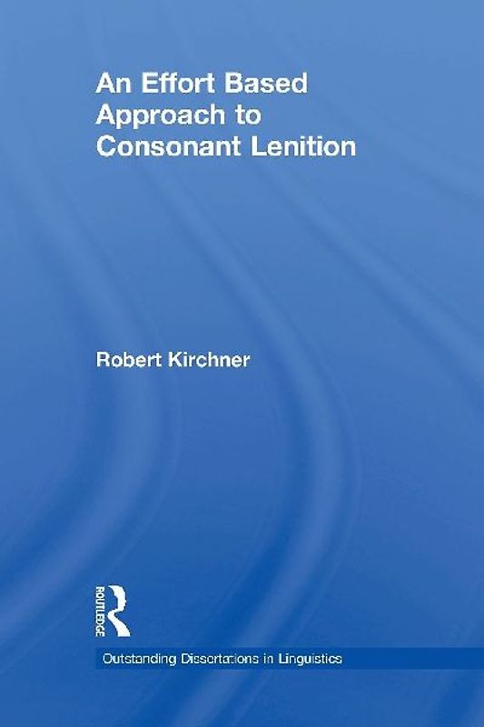 An Effort Based Approach to Consonant Lenition