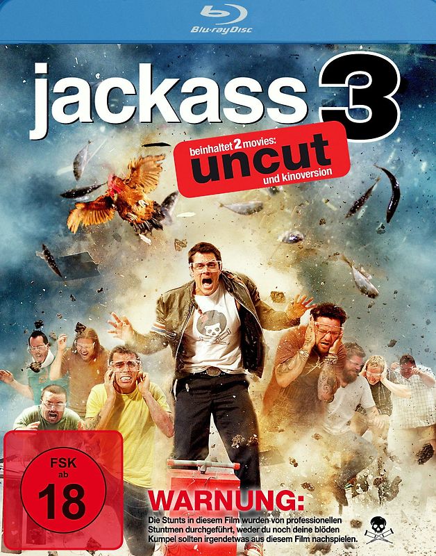 Jackass 3 - Uncut Blu-ray Disc
