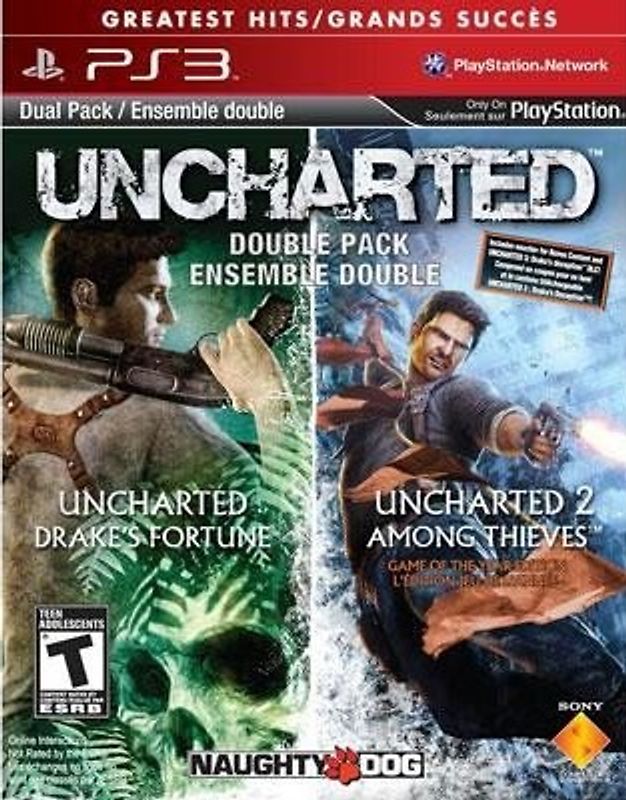 Uncharted [Platinum Twin Pack] PlayStation 3
