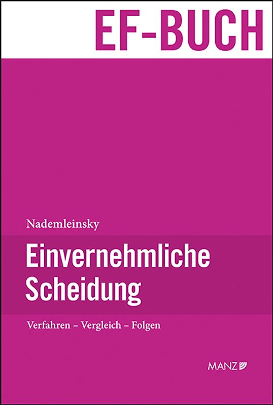 Einvernehmliche Scheidung
