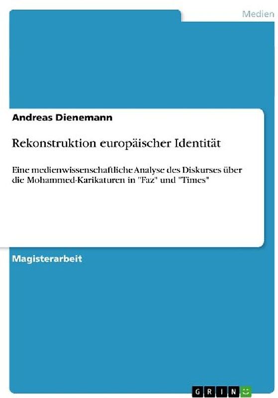 Rekonstruktion europäischer Identität
