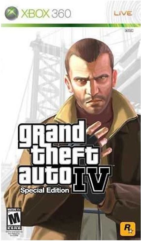 Grand Theft Auto IV [Special Edition inkl. Steelbook, Rockstar Reisetasche, Schlüsselanhänger, Artbook, Soundtrack, Karte, Internationale Version] Xbox 360