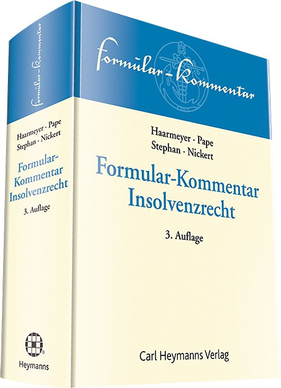 Formularbuch Insolvenzrecht