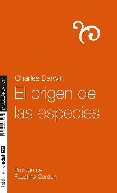 Origen de Las Especies, El (Edaf)