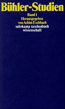 Bühler-Studien. Zwei Bände