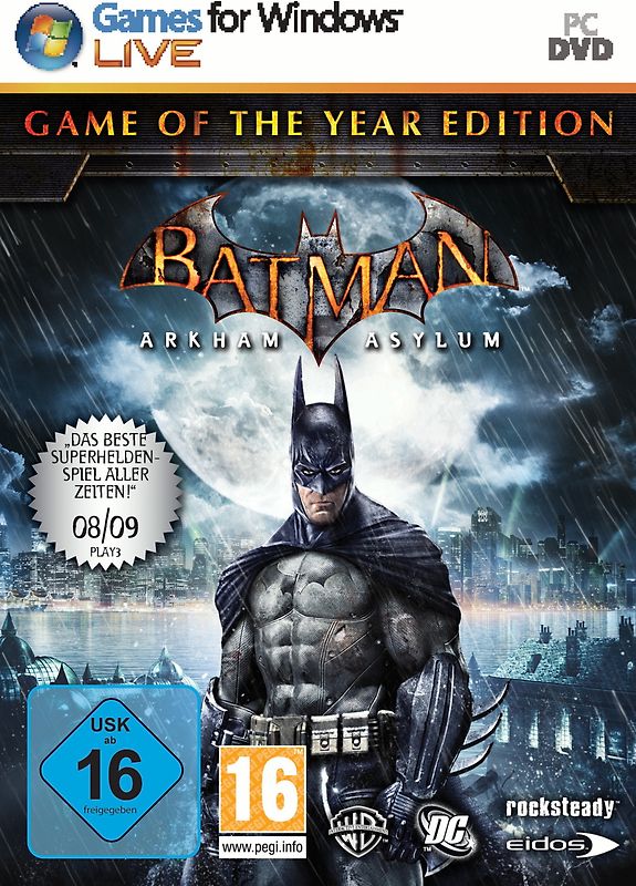 Batman: Arkham Asylum [Game of The Year Edition] PC Spiele