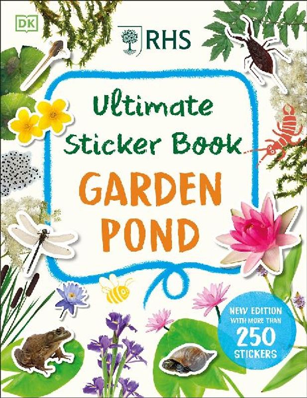 RHS Ultimate Sticker Book Garden Pond
