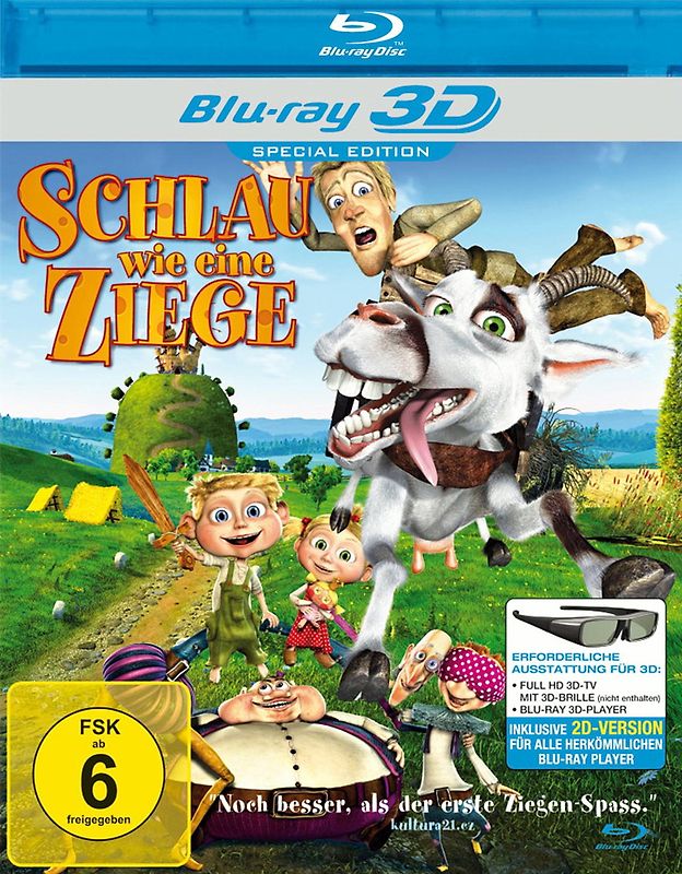 Schlau wie eine Ziege 3D [Special Edition] 3D Blu-ray Disc