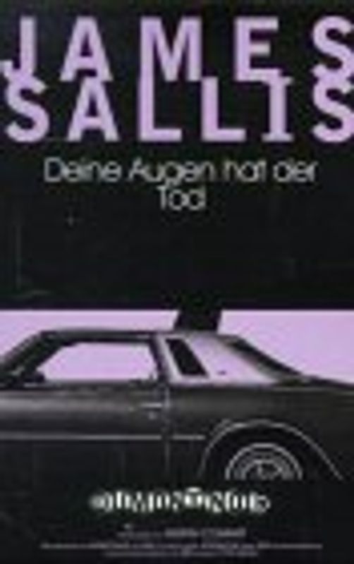 Deine Augen hat der Tod. Deutsche Erstausgabe