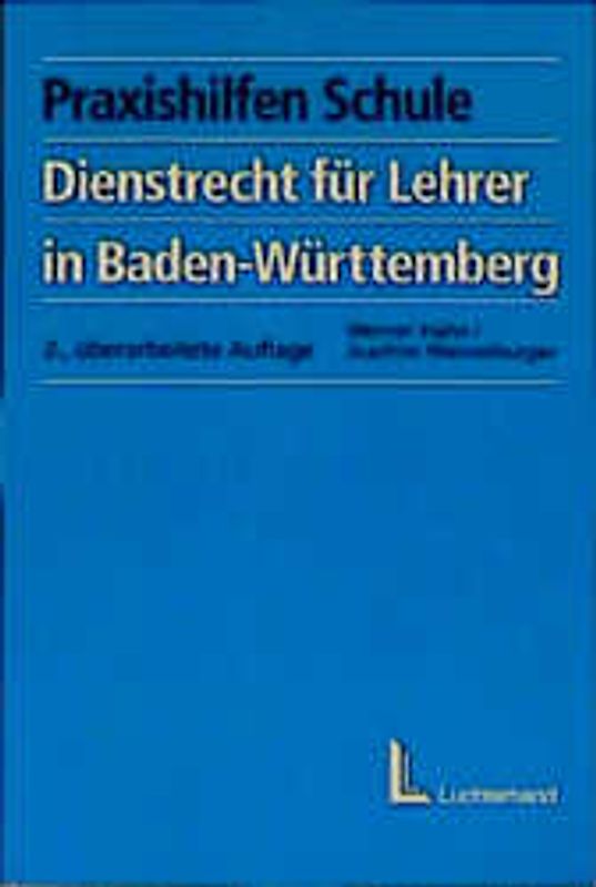 Dienstrecht für Lehrer in Baden-Württemberg