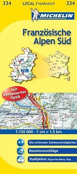 Michelin Französische Alpen Süd