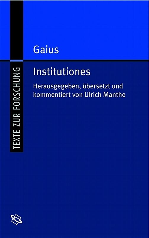 Gaius Institutiones