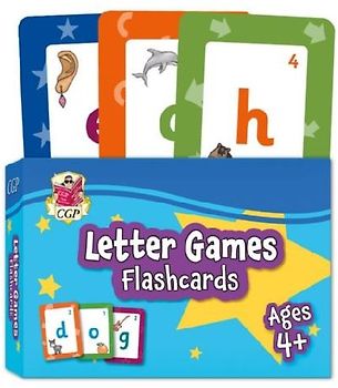 Letter Games Flashcards for Ages 4+