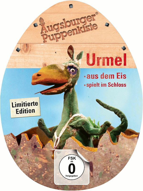 Augsburger Puppenkiste - Urmel aus dem Eis [Metall-Box Sonderedition, 2 DVDs] DVD