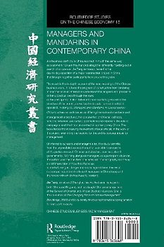 Managers and Mandarins in Contemporary China