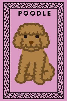 POODLE: Perfect POODLE notebook - journal for POODLE lovers 120 Lined page Journal