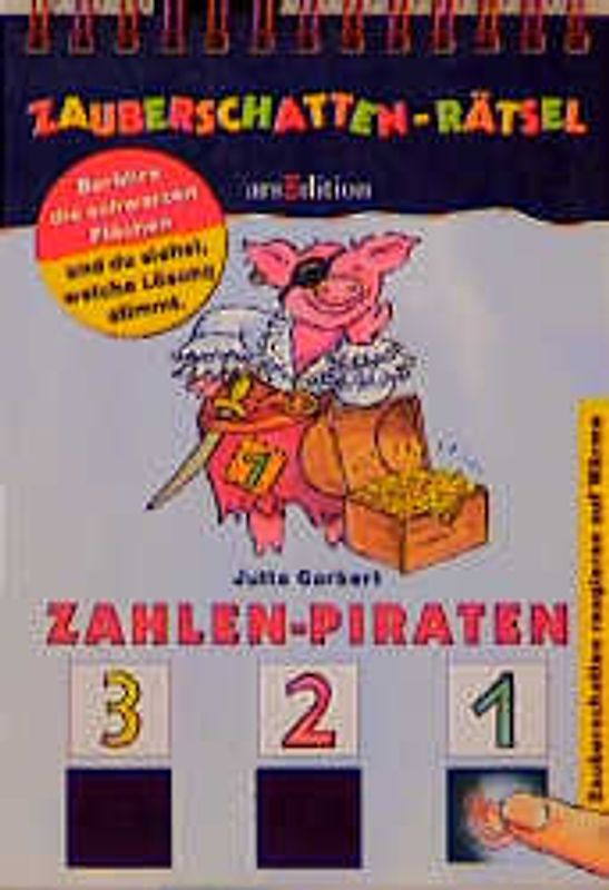 Zauberschattenblock: Zahlen-Piraten