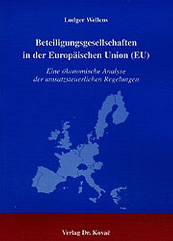 Beteiligungsgesellschaften in der Europäischen Union (EU)