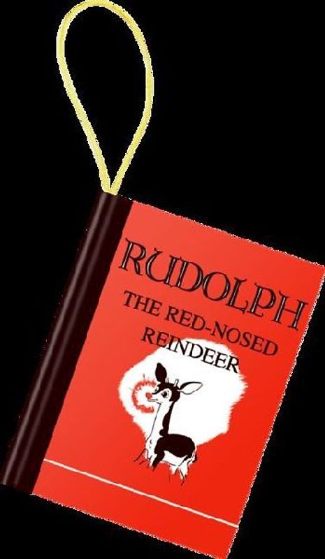 Rudolph the Red-Nosed Reindeer Mini-Book Ornament