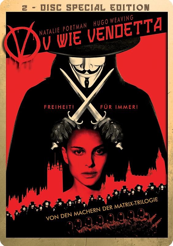 V wie Vendetta - Steelbook DVD