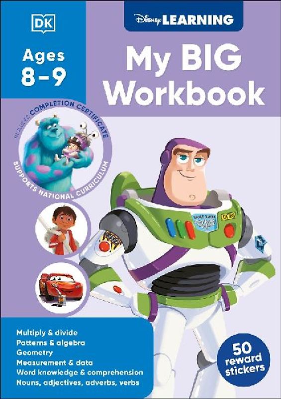Disney Learning Big Workbook Ages 8-9 (Year 4)