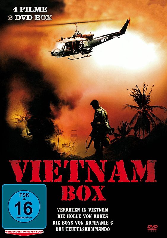 Vietnam Box (4 Filme - 2 DvD's) DVD