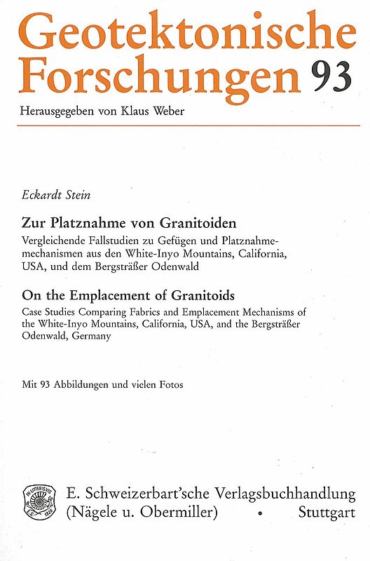 Zur Platznahme von Granitoiden /On the Emplacement of Granitoids
