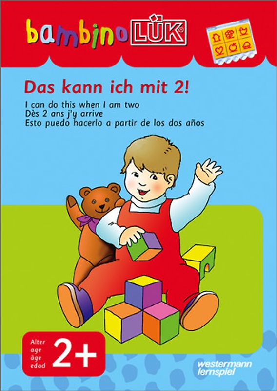 bambinoLÜK-Übungshefte / bambinoLÜK. Kindergarten / 2 Jahre: Das kann ich mit 2!