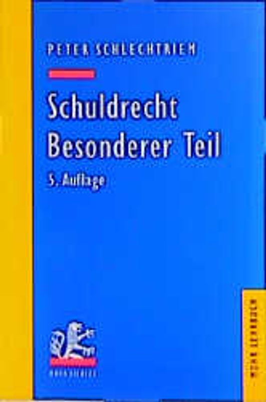 Schuldrecht. Besonderer Teil