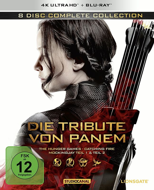 Die Tribute von Panem - Complete Collection [8 Discs] 4K Ultra HD Blu-ray