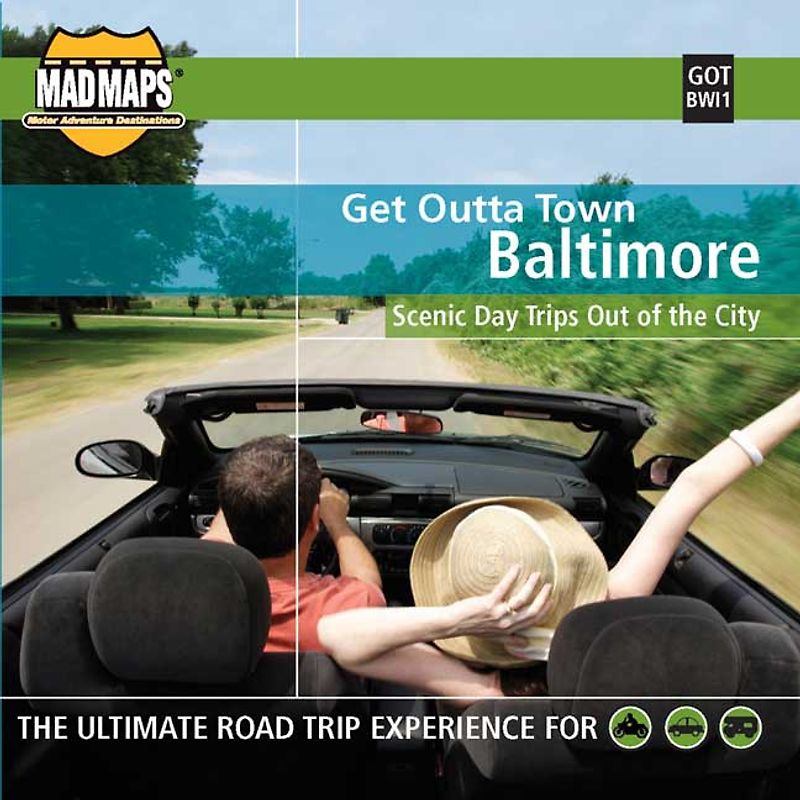 Baltimore, MD - Mad Maps Get Outta Town Series