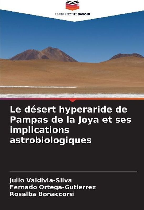 Le désert hyperaride de Pampas de la Joya et ses implications astrobiologiques