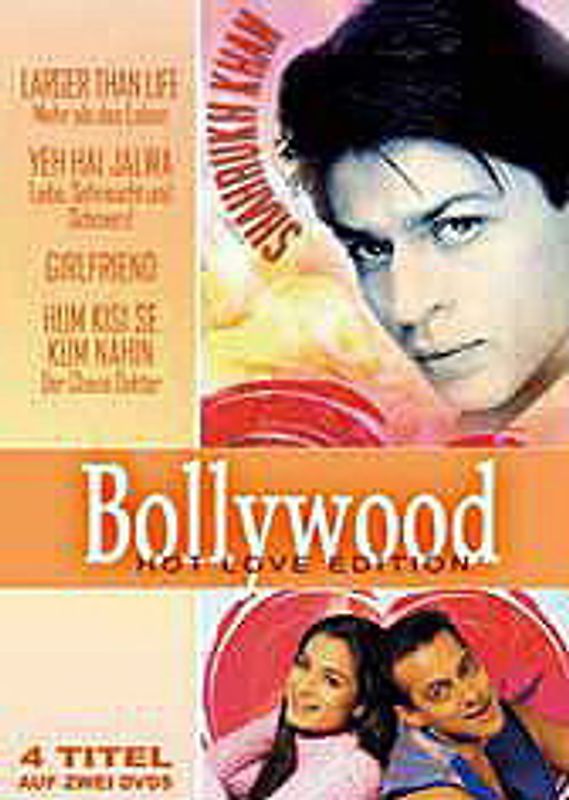 Bollywood Hot Love Edition (Larger Than Life-Mehr als das Leben/Yeh Hai Jalwa-Liebe, Sehnsucht und Schmerz!/Girlfriend/Hum Kisi Se Kum Nahin-Der Chaos Doktor) (2 DVDs) DVD