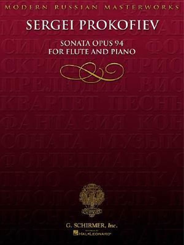 Sergei Prokofiev: Sonata Opus 94 for Flute and Piano