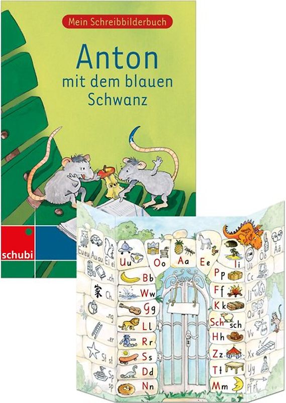 Anton & Zora / Mein Schreibbilderbuch Anton Basisschrift. Das flexible 2-Jahres-Konzept - Erstschreiben - Erstlesen - Werkstattunterricht