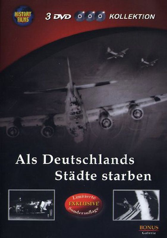 History Films - Als Deutschlands Städte starben - 3 DVD BOX DVD