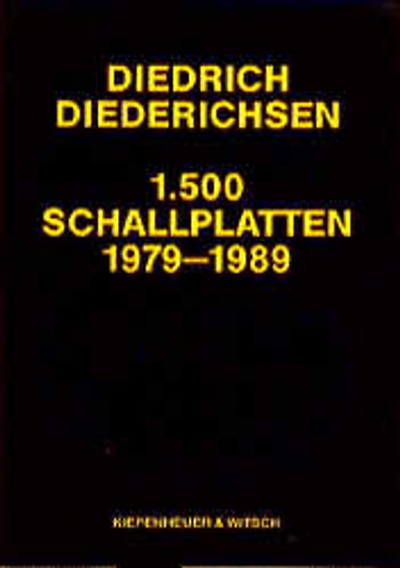 1500 Schallplatten 1979-1989
