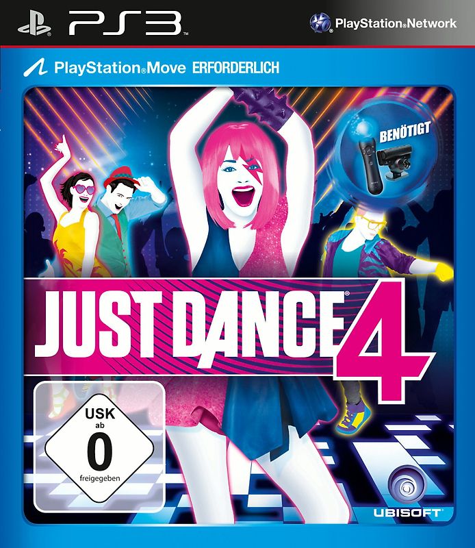 Just Dance 4 [Move erforderlich] PlayStation 3
