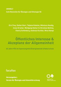 Öffentliches Interesse & Akzeptanz der Allgemeinheit