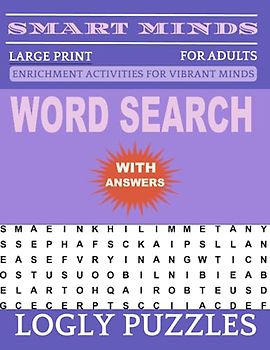 Word Search Book Large Print for Adults: 2400+ words New Fun and Relaxing Puzzles Book for Adults & Seniors with Answers Key